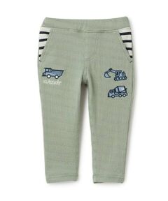 kladskap / クレードスコープ その他パンツ | 乗り物接結ロング丈ストレートパンツ