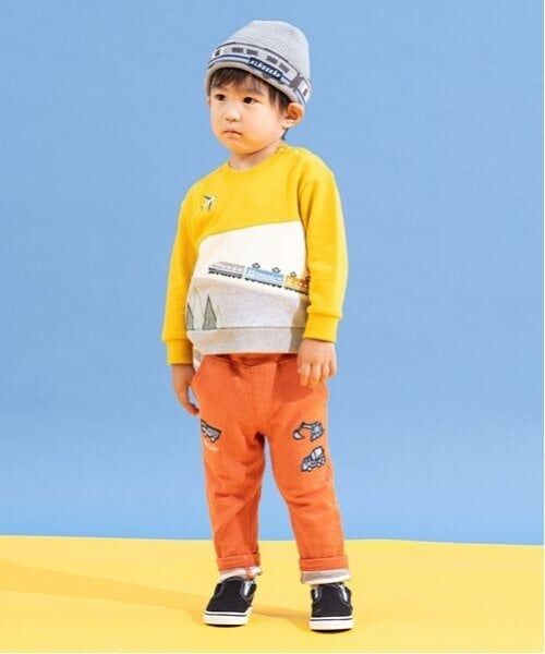 kladskap / クレードスコープ その他パンツ | 乗り物接結ロング丈ストレートパンツ | 詳細13