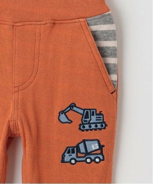 kladskap / クレードスコープ その他パンツ | 乗り物接結ロング丈ストレートパンツ | 詳細5