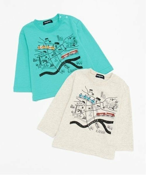 kladskap / クレードスコープ Tシャツ | 電車マップ長袖Tシャツ | 詳細10