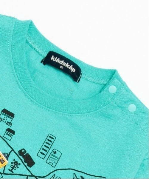 kladskap / クレードスコープ Tシャツ | 電車マップ長袖Tシャツ | 詳細4