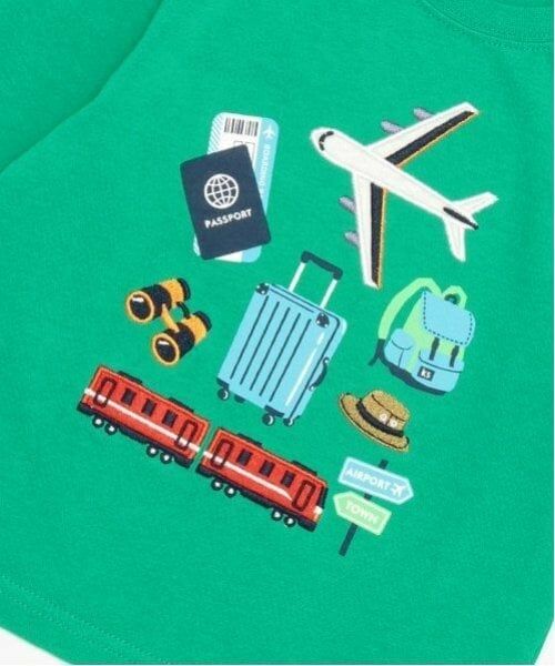 kladskap / クレードスコープ Tシャツ | 旅グッズ×乗り物長袖Tシャツ | 詳細5