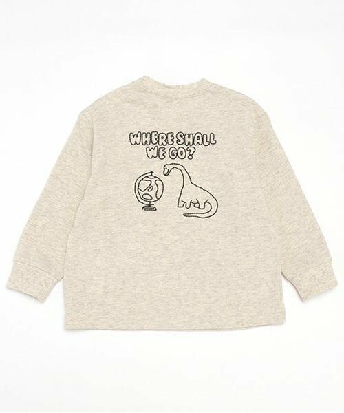 kladskap / クレードスコープ Tシャツ | 旅ザウルス長袖Tシャツ | 詳細2