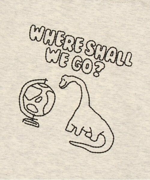 kladskap / クレードスコープ Tシャツ | 旅ザウルス長袖Tシャツ | 詳細7