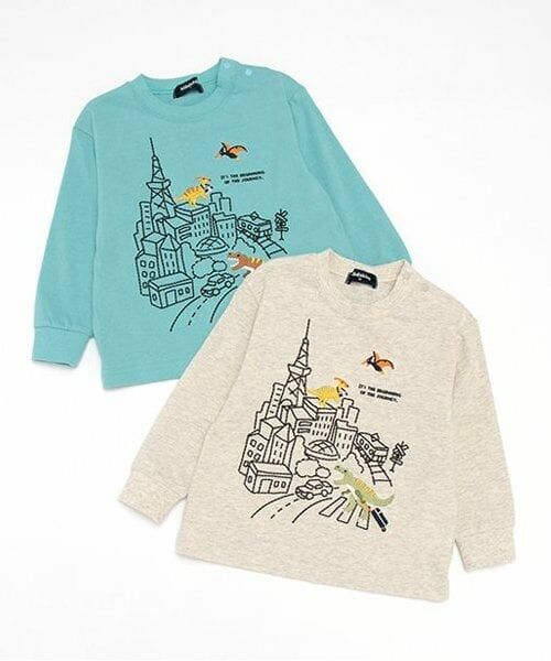 kladskap / クレードスコープ Tシャツ | 旅ザウルス長袖Tシャツ | 詳細9