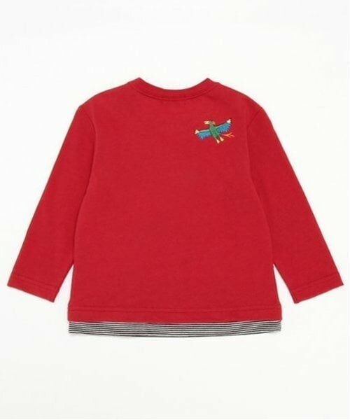 kladskap / クレードスコープ Tシャツ | 恐竜刺しゅう長袖Tシャツ | 詳細3