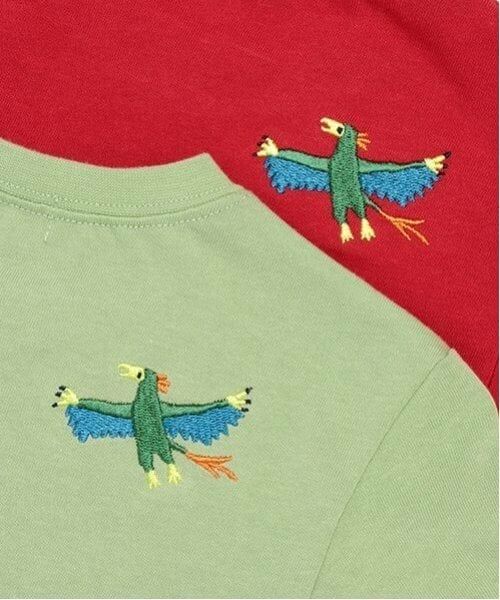 kladskap / クレードスコープ Tシャツ | 恐竜刺しゅう長袖Tシャツ | 詳細6