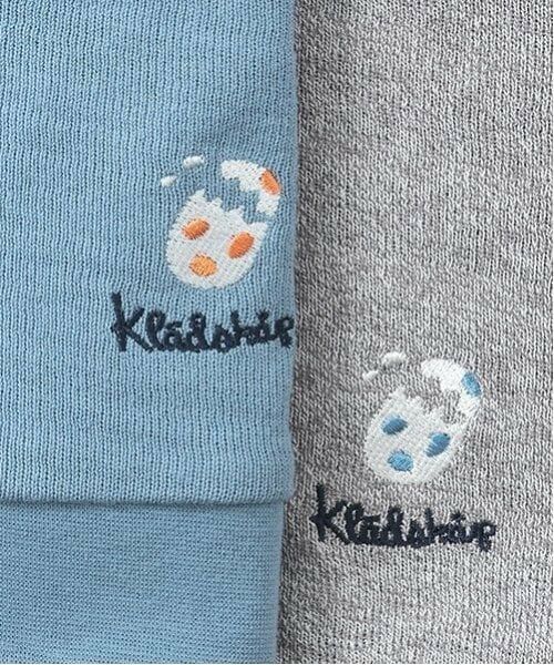 kladskap / クレードスコープ Tシャツ | 恐竜刺しゅう袖ライン接結長袖Tシャツ | 詳細8