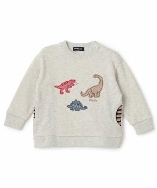 kladskap / クレードスコープ スウェット | 恐竜アップリケサイドポケットトレーナー | 詳細10