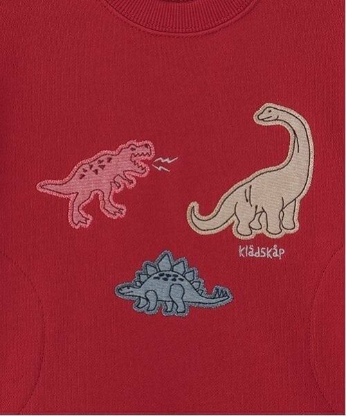 kladskap / クレードスコープ スウェット | 恐竜アップリケサイドポケットトレーナー | 詳細3