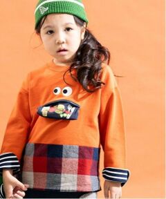 kladskap / クレードスコープ スウェット | 裾チェック顔トレーナー