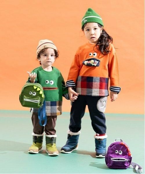 kladskap / クレードスコープ スウェット | 裾チェック顔トレーナー | 詳細13