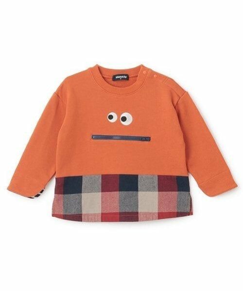 kladskap / クレードスコープ スウェット | 裾チェック顔トレーナー | 詳細2