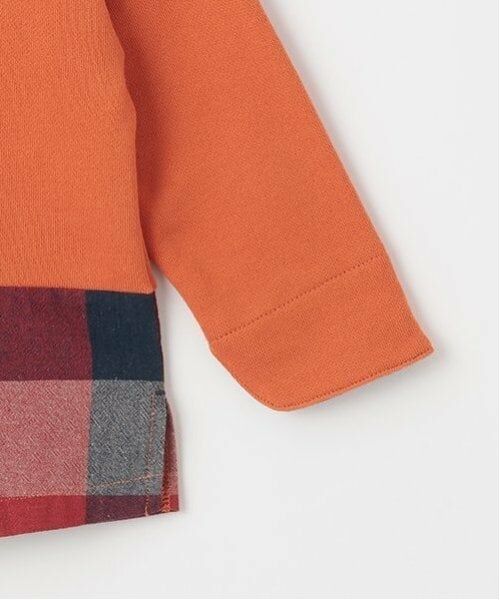 kladskap / クレードスコープ スウェット | 裾チェック顔トレーナー | 詳細7