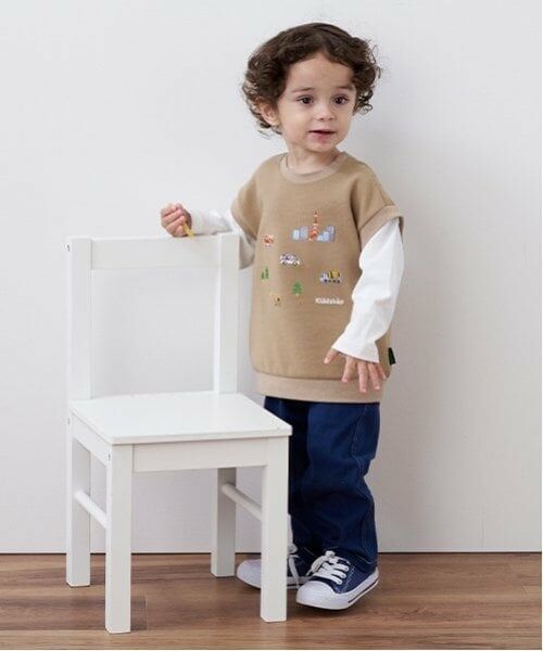 kladskap / クレードスコープ Tシャツ | 働く車ベストレイヤード風プルオーバー | 詳細15