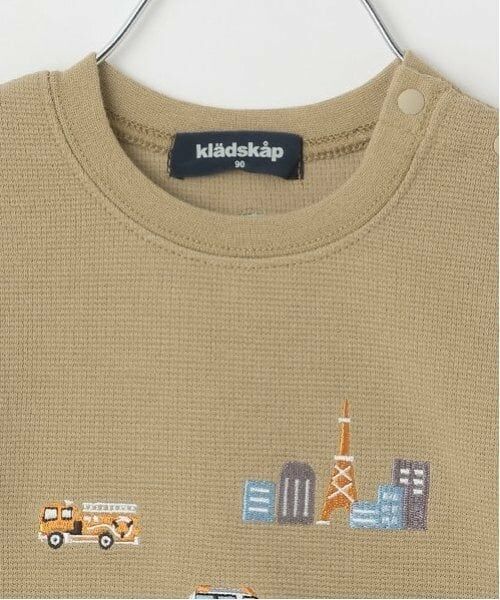 kladskap / クレードスコープ Tシャツ | 働く車ベストレイヤード風プルオーバー | 詳細4