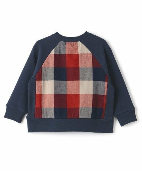 kladskap / クレードスコープ スウェット | 恐竜チェック切替トレーナー | 詳細3