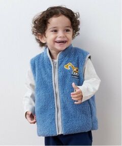 kladskap / クレードスコープ ダウンジャケット・ベスト | 重機ワッペンボアジップアップベスト