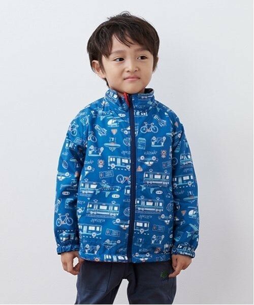 kladskap / クレードスコープ ブルゾン | 乗り物リバーシブルウィンドブレーカー | 詳細21