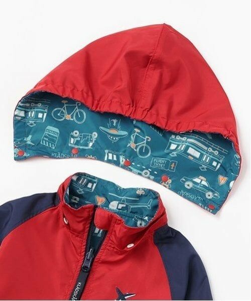 kladskap / クレードスコープ ブルゾン | 乗り物リバーシブルウィンドブレーカー | 詳細8