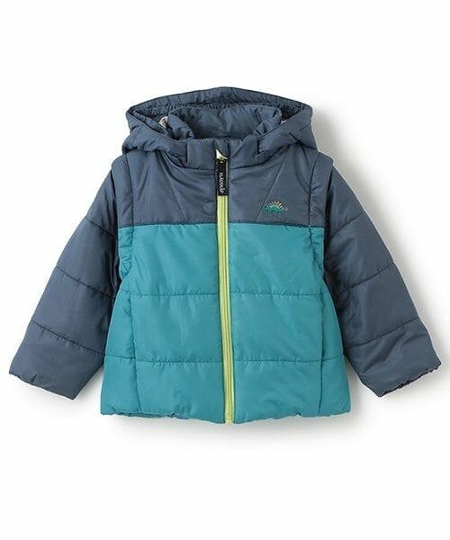 kladskap / クレードスコープ ブルゾン | 恐竜中わた3wayブルゾン（グリーン）