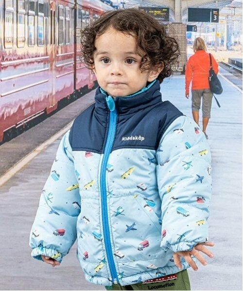 kladskap / クレードスコープ ブルゾン | 乗り物リバーシブル中わたブルゾン | 詳細2