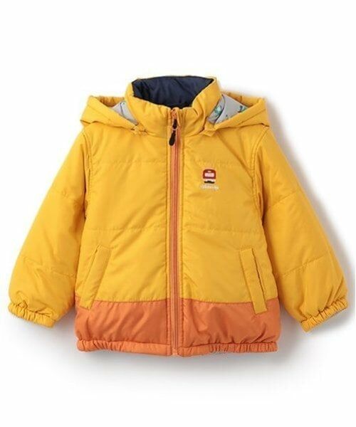 kladskap / クレードスコープ ブルゾン | 乗り物リバーシブル中わたブルゾン（カラシ）