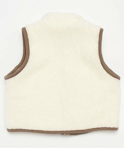 kladskap / クレードスコープ ベビー・キッズウエア | ペンギンボアベスト | 詳細1