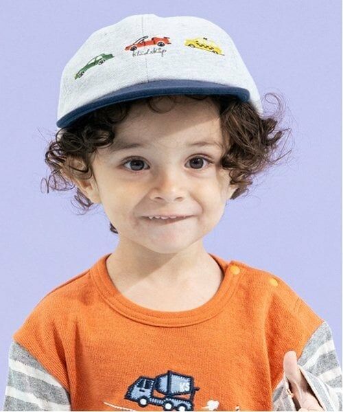 kladskap / クレードスコープ キャップ | 車刺しゅう裏毛キャップ(トップ グレー)