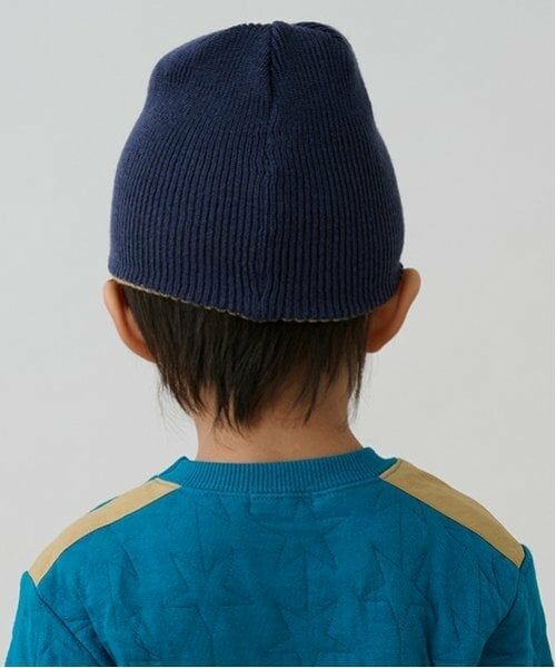 kladskap / クレードスコープ ニットキャップ | 恐竜アップリケリバーシブルニット帽 | 詳細8