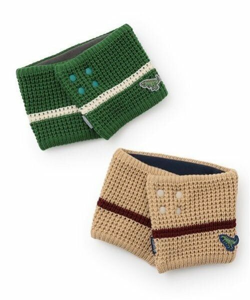 kladskap / クレードスコープ マフラー・ショール・スヌード・ストール | 恐竜ワッペンリバーシブルスヌード | 詳細14