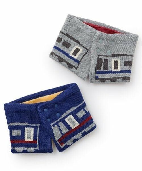 kladskap / クレードスコープ マフラー・ショール・スヌード・ストール | 電車JQリバーシブルスヌード | 詳細14