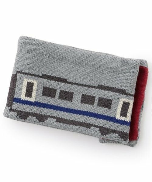 kladskap / クレードスコープ マフラー・ショール・スヌード・ストール | 電車JQリバーシブルスヌード | 詳細6