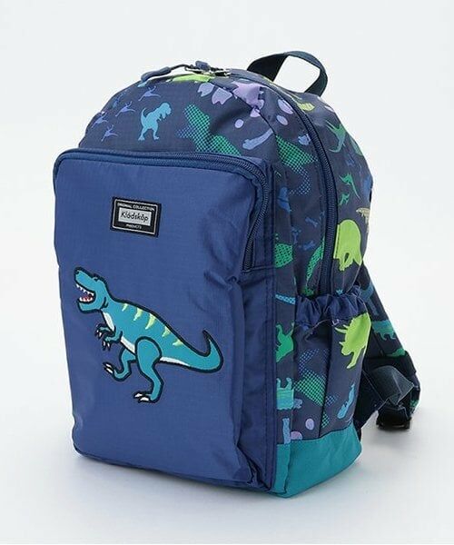 kladskap / クレードスコープ リュック・バックパック | 恐竜アップリケリュック(紺)