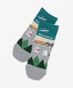 kladskap / クレードスコープ ソックス | 空と電車の旅クルーソックス