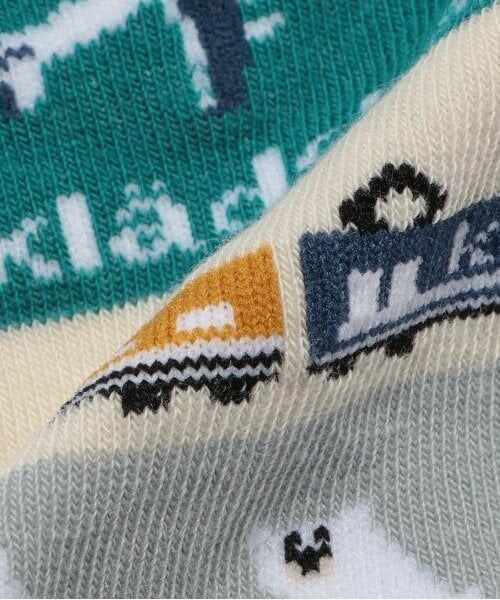 kladskap / クレードスコープ ソックス | 空と電車の旅クルーソックス | 詳細6