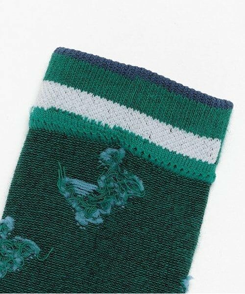 kladskap / クレードスコープ ソックス | 恐竜総柄クルーソックス | 詳細4