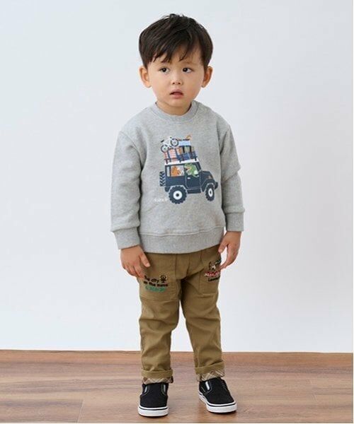 kladskap / クレードスコープ その他パンツ | 電車裾折り返しロング丈ストレートパンツ | 詳細8