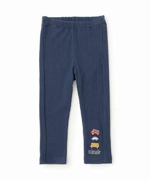 kladskap / クレードスコープ レギンス・スパッツ | 働く車刺しゅうロング丈レギパン | 詳細12