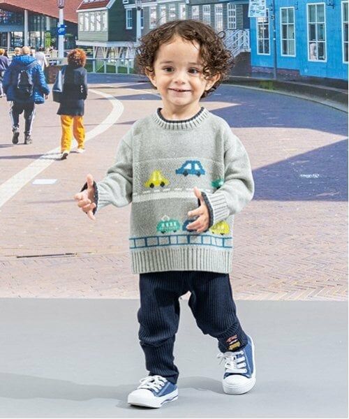 kladskap / クレードスコープ レギンス・スパッツ | 働く車刺しゅうロング丈レギパン | 詳細3