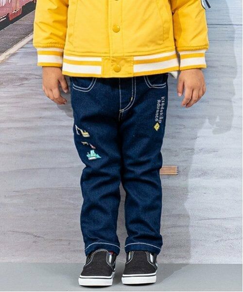 kladskap / クレードスコープ その他パンツ | 重機ロング丈ストレートパンツ（紺）