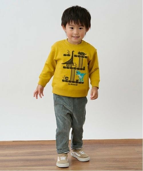 kladskap / クレードスコープ その他パンツ | 恐竜裾折り返しロング丈ストレートパンツ | 詳細10