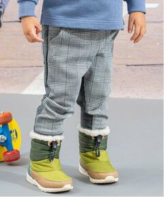 kladskap / クレードスコープ その他パンツ | チェック前後切替ロング丈裾リブパンツ