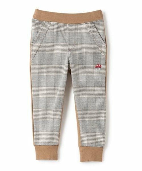 kladskap / クレードスコープ その他パンツ | チェック前後切替ロング丈裾リブパンツ | 詳細15