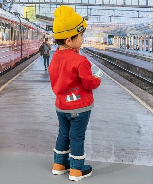 kladskap / クレードスコープ その他パンツ | 重機裾裏プリントロング丈ストレートパンツ | 詳細2