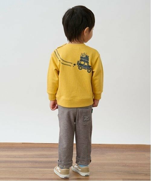 kladskap / クレードスコープ その他パンツ | 重機裾裏プリントロング丈ストレートパンツ | 詳細8