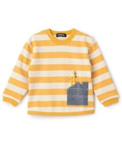 kladskap / クレードスコープ スウェット | ポケットからアニマルボーダートレーナー