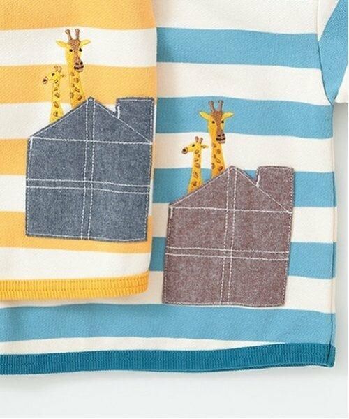 kladskap / クレードスコープ スウェット | ポケットからアニマルボーダートレーナー | 詳細4