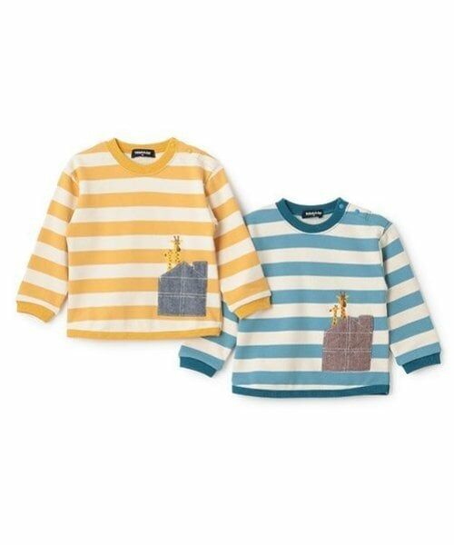 kladskap / クレードスコープ スウェット | ポケットからアニマルボーダートレーナー | 詳細8