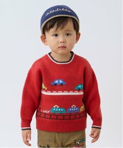 kladskap / クレードスコープ ニット・セーター | 乗り物ニットプルオーバー